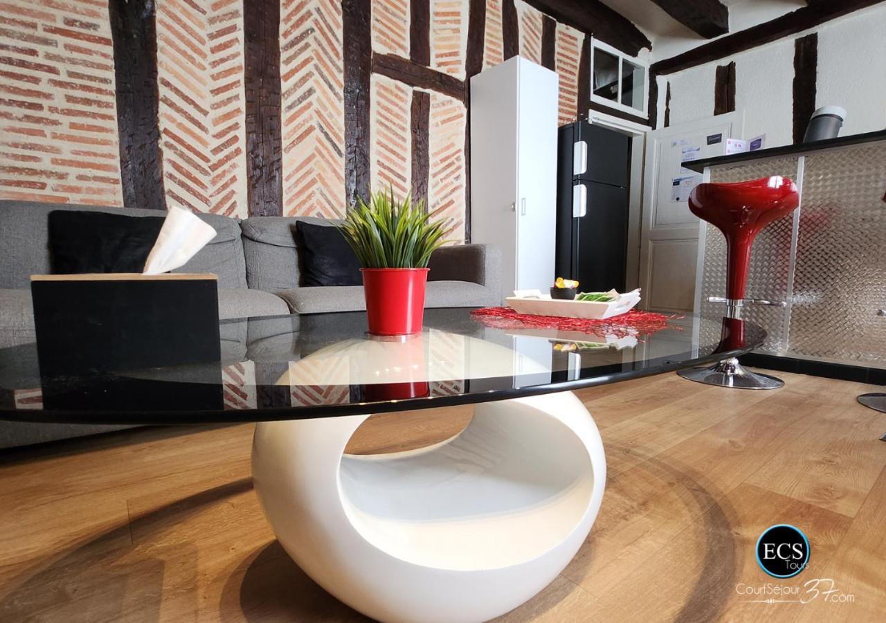 "L'Appart" Vieux Tours - Charme - Place Plumereau - Arrivee Autonome 外观 照片